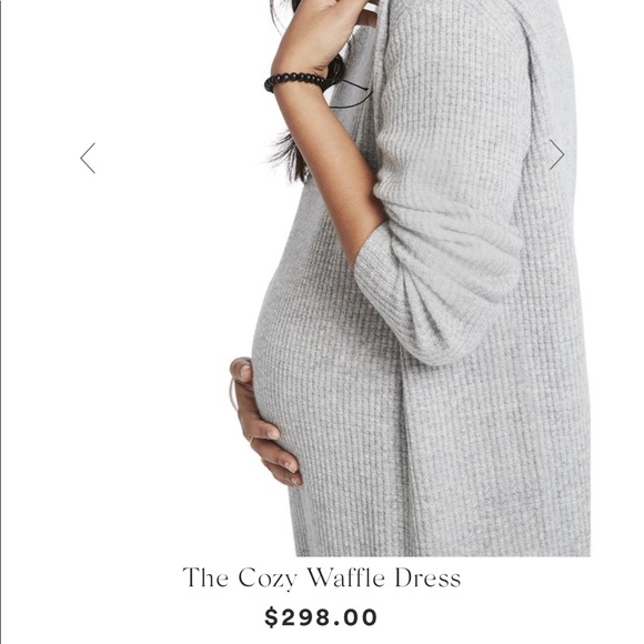 Hatch Collection Cozy Waffle Dress 